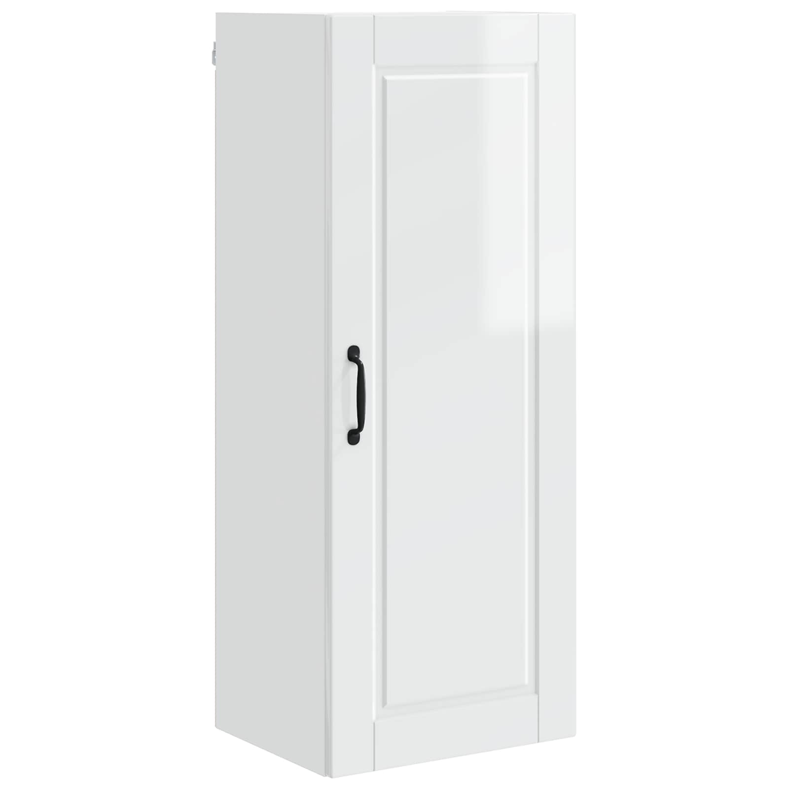 Armadietto a muro PORTO Bianco Lucido 40 x 31 x 100 cm | homemem39