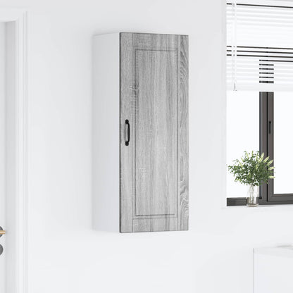 Armadietto a muro PORTO Grigio Sonoma 40 x 31 x 100 cm | homemem39