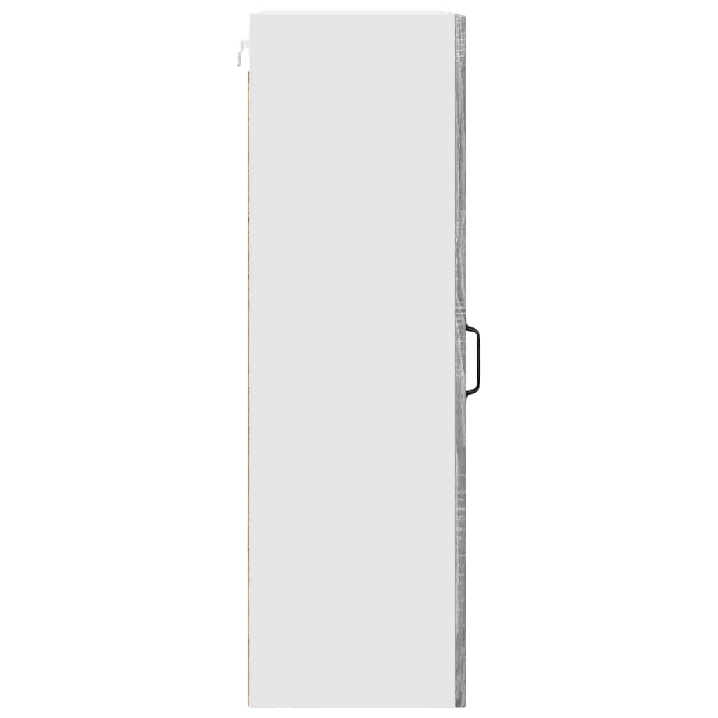 Armadietto a muro PORTO Grigio Sonoma 40 x 31 x 100 cm | homemem39