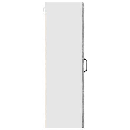 Armadietto a muro PORTO Grigio Sonoma 40 x 31 x 100 cm | homemem39