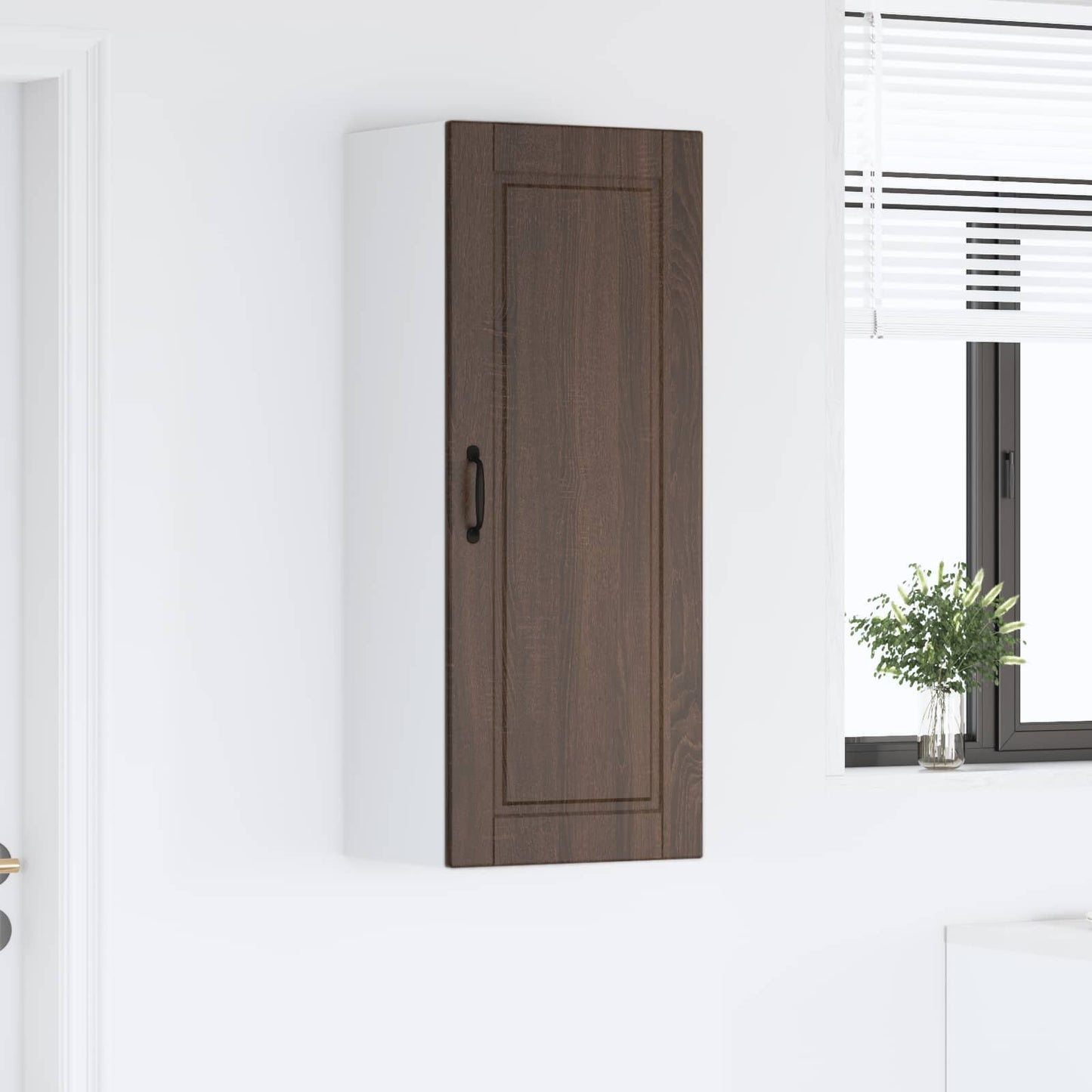 Armadietto a muro PORTO Rovere Marrone 40 x 31 x 100 cm