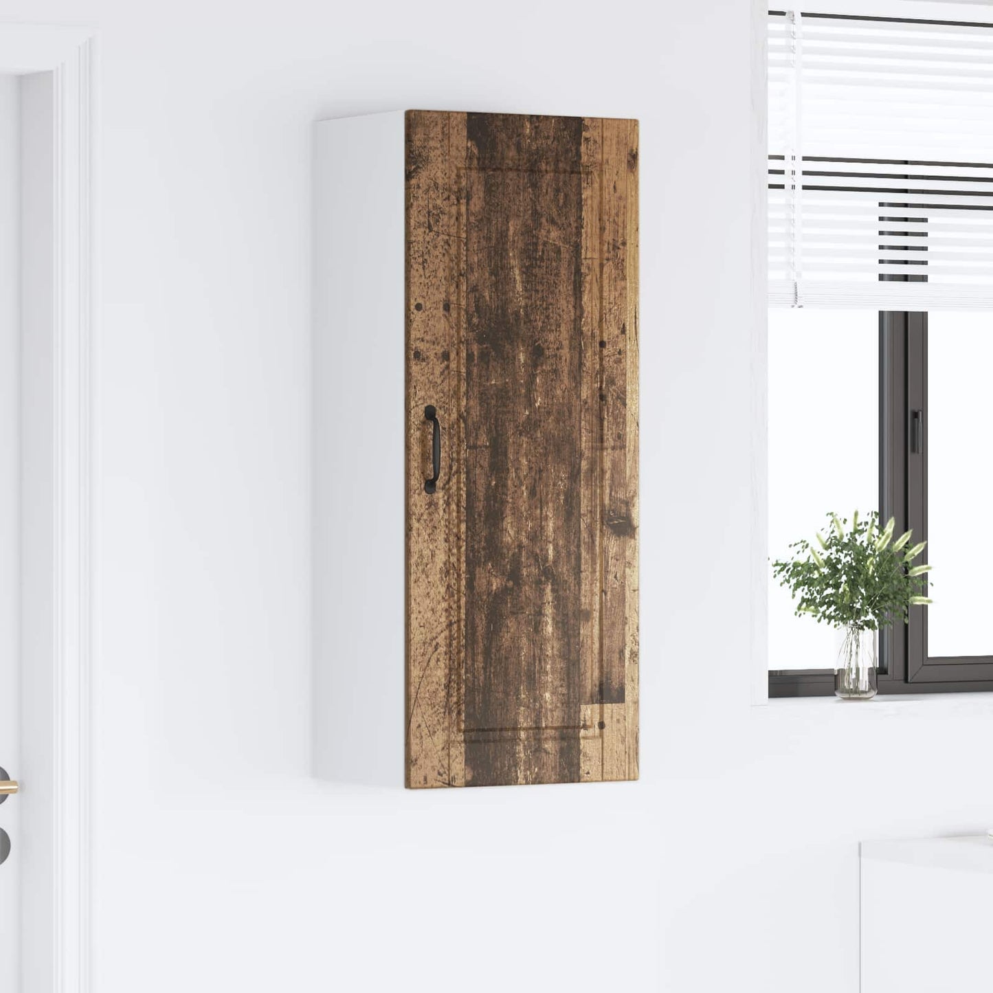 Armadietto a muro PORTO Legno vecchio 40 x 31 x 100 cm