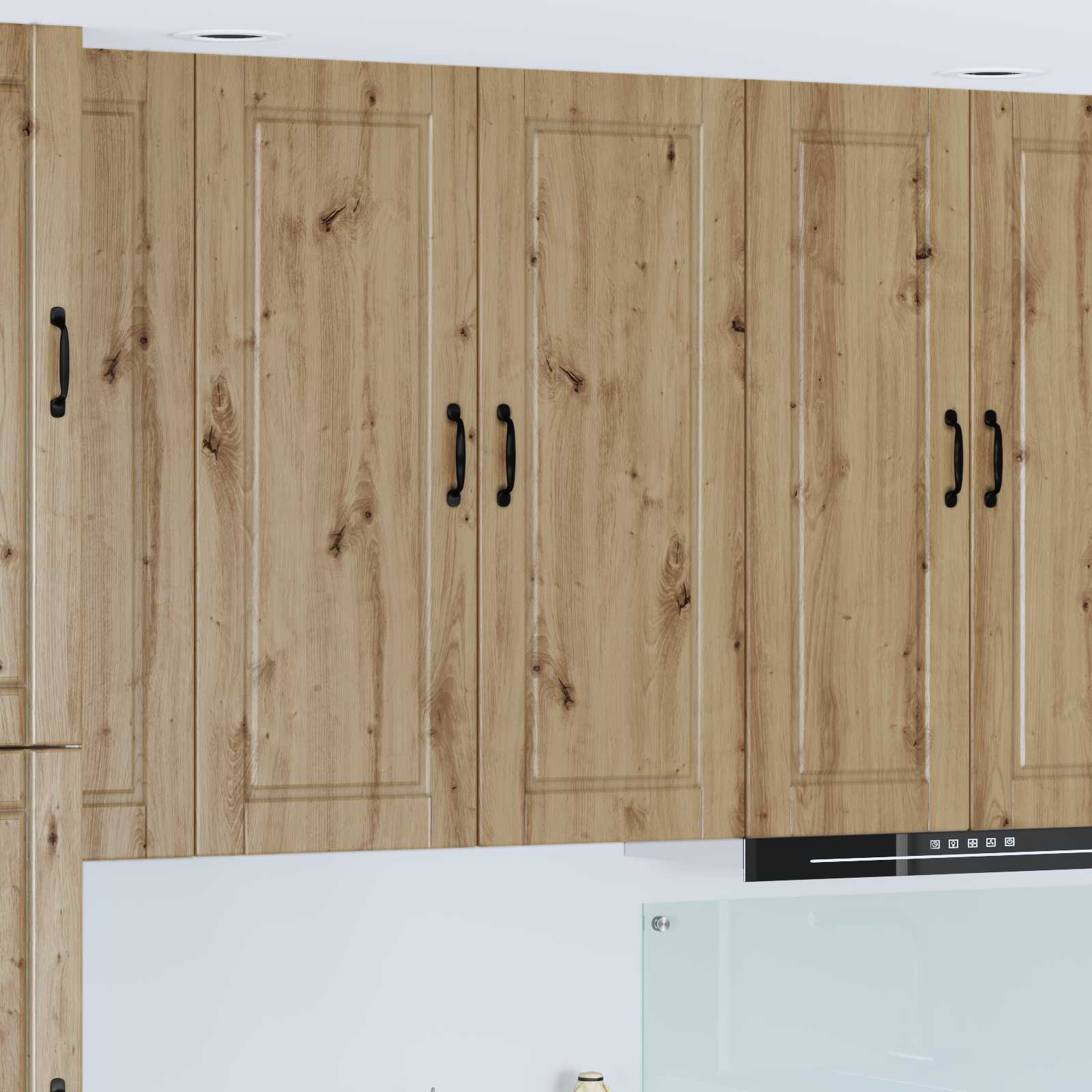 Pannello lavastoviglie Rovere artigianale 40 x 31 x 100 cm | homemem39