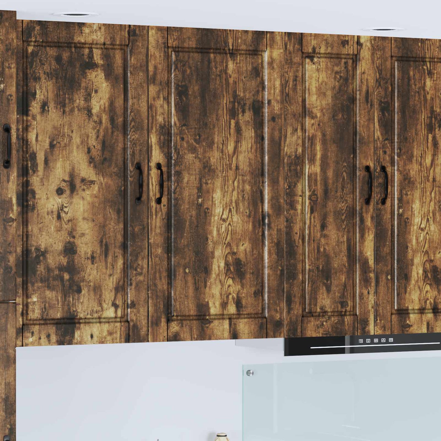 Armadietto a muro PORTO Rovere fumé 50 x 31 x 100 cm