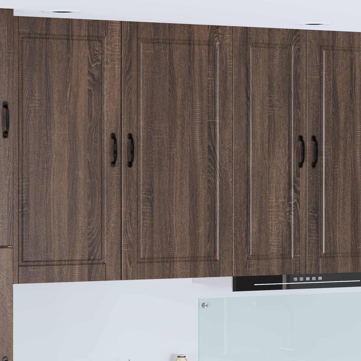 Armadietto a muro PORTO Rovere Marrone 50 x 31 x 100 cm