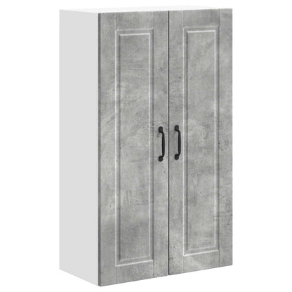Armadietto a muro PORTO Grigio cemento 60 x 31 x 100 cm