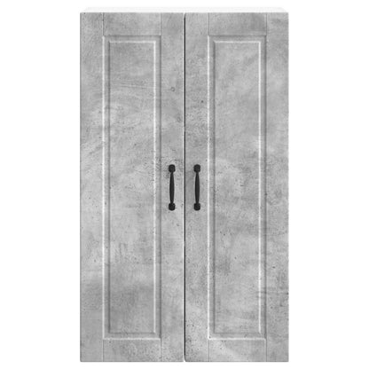 Armadietto a muro PORTO Grigio cemento 60 x 31 x 100 cm