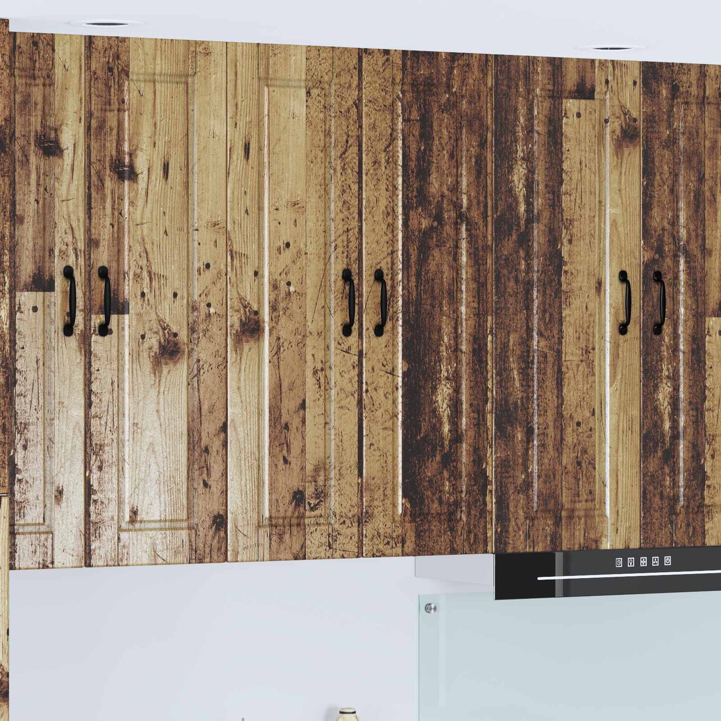 Pannello lavastoviglie con porta Legno vecchio 60 x 31 x 100 cm | homemem39