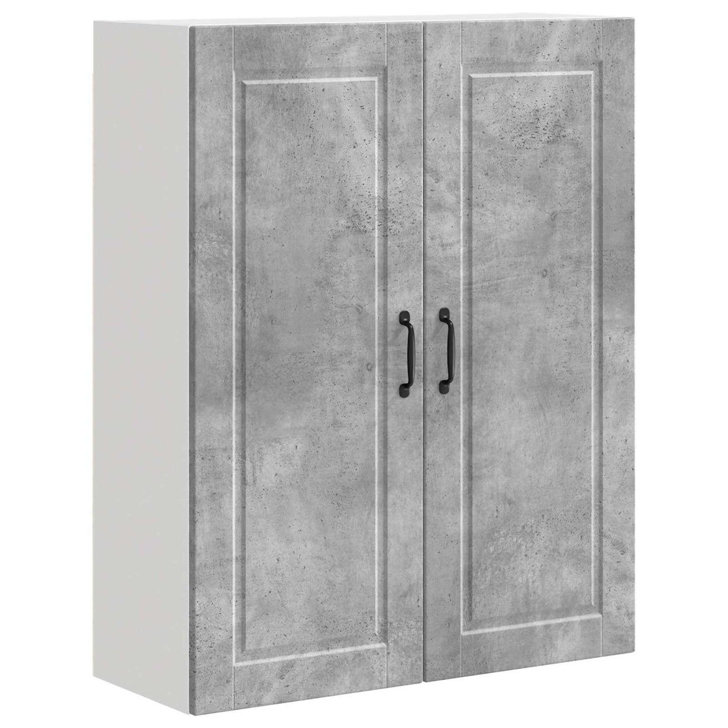 Armadietto a muro PORTO Grigio cemento 80 x 31 x 100 cm