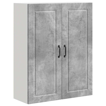 Armadietto a muro PORTO Grigio cemento 80 x 31 x 100 cm
