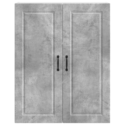 Armadietto a muro PORTO Grigio cemento 80 x 31 x 100 cm