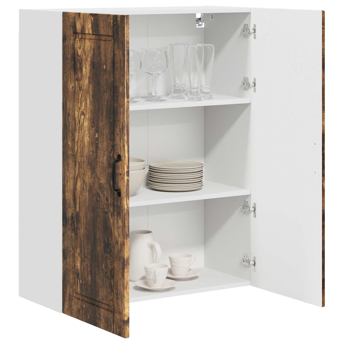 Pannello lavastoviglie con porta Rovere fumé 80 x 31 x 100 cm | homemem39