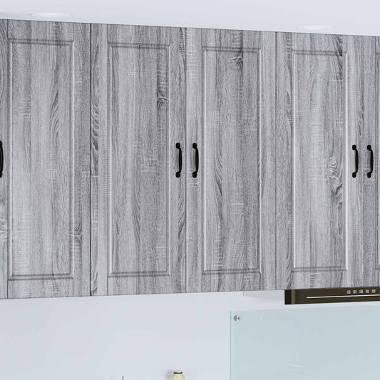 Armadietto a muro PORTO Grigio Sonoma 80 x 31 x 100 cm