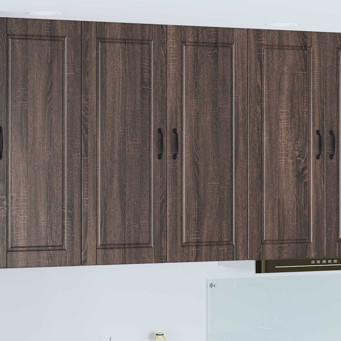Armadietto a muro PORTO Rovere Marrone 80 x 31 x 100 cm