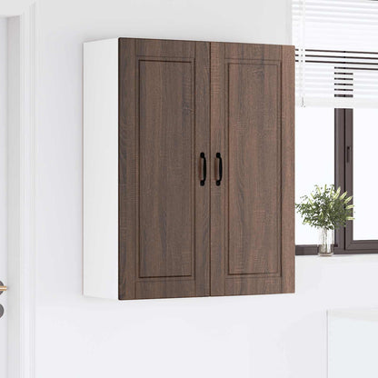 Armadietto a muro PORTO Rovere Marrone 80 x 31 x 100 cm