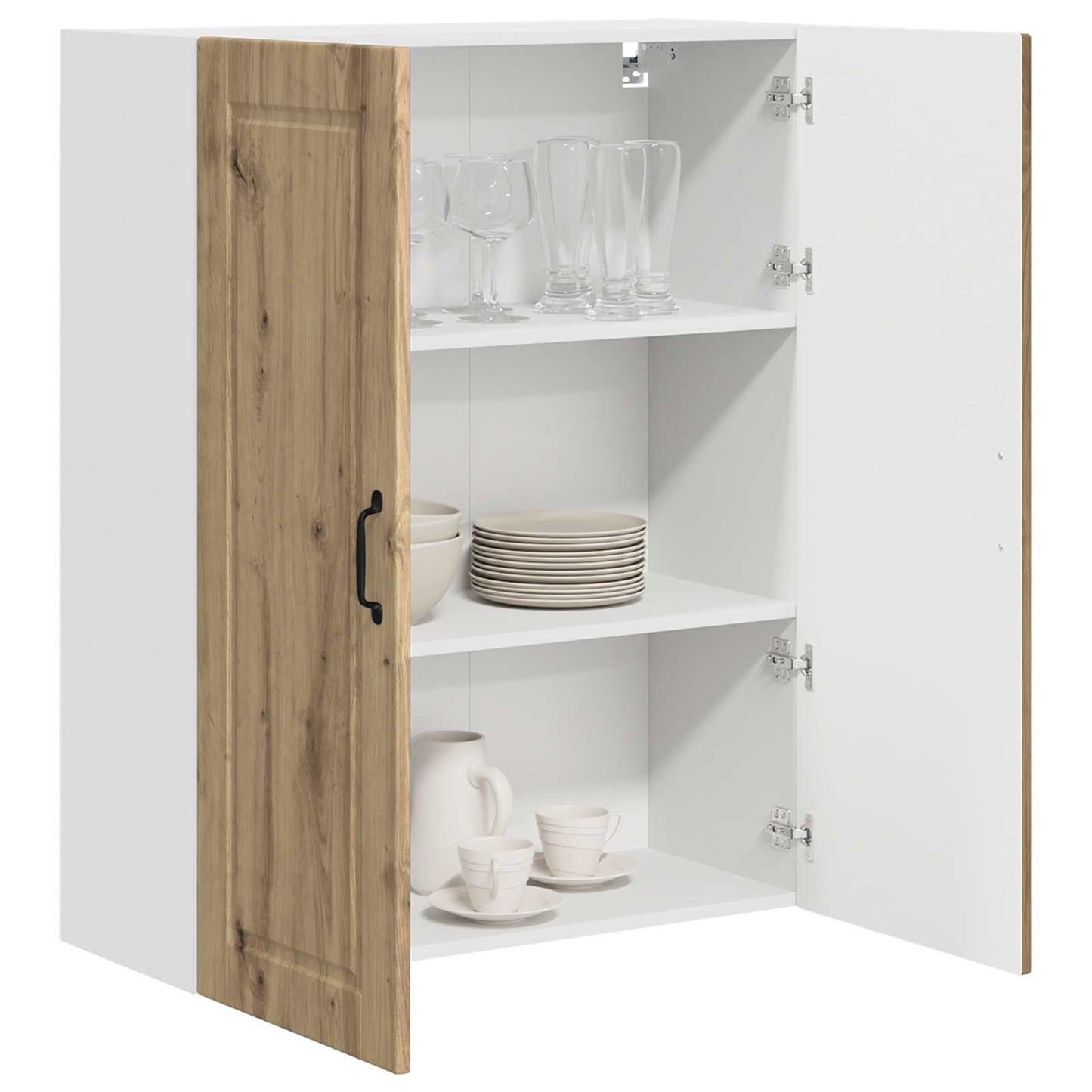 Pannello lavastoviglie Rovere artigianale 80 x 31 x 100 cm | homemem39