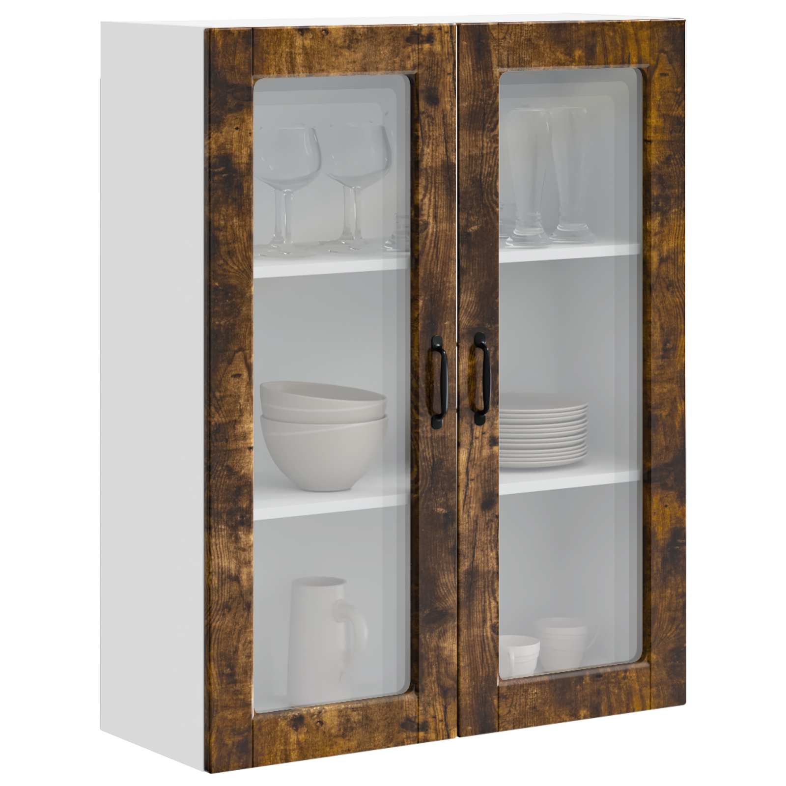 Pannello lavastoviglie con porta Rovere fumé 80 x 31 x 100 cm | homemem39