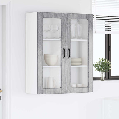 Pannello lavastoviglie con porta Grigio Sonoma 80 x 31 x 100 cm | homemem39