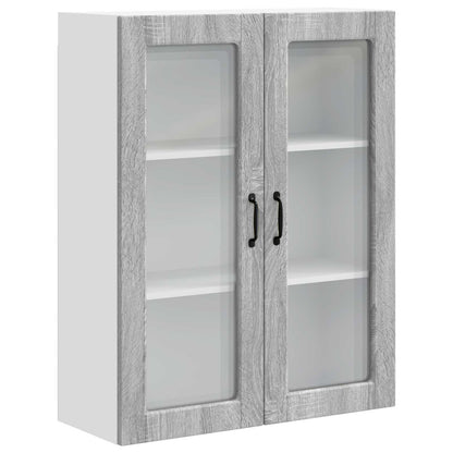 Pannello lavastoviglie con porta Grigio Sonoma 80 x 31 x 100 cm | homemem39