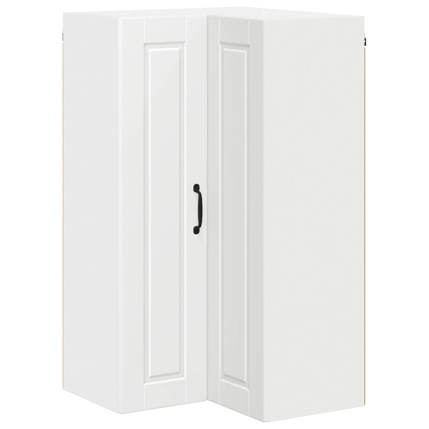 Mobile angolare per parete PORTO Bianco 57 x 57 x 100 cm