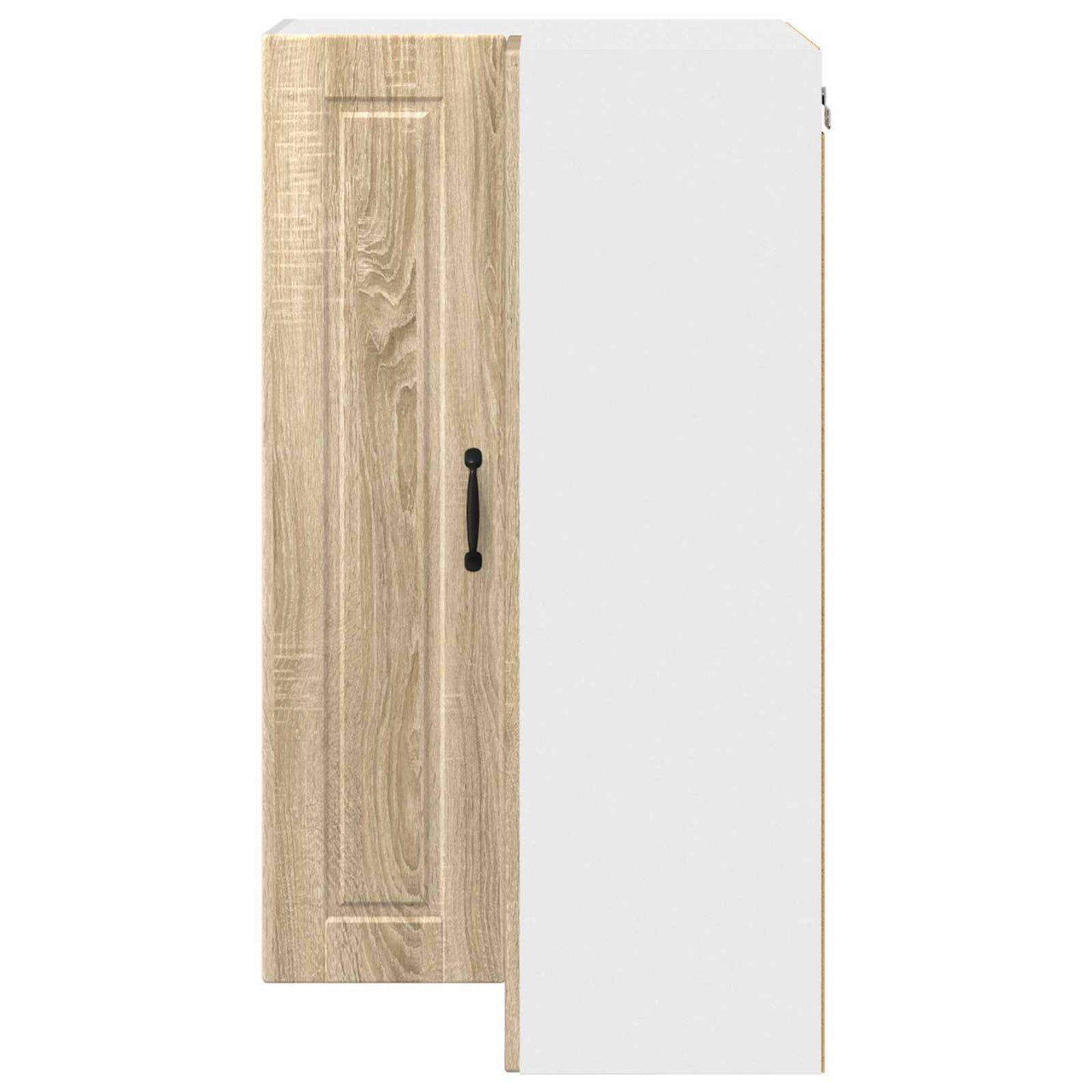 Mobile angolare per parete PORTO Rovere Sonoma 57 x 57 x 100 cm