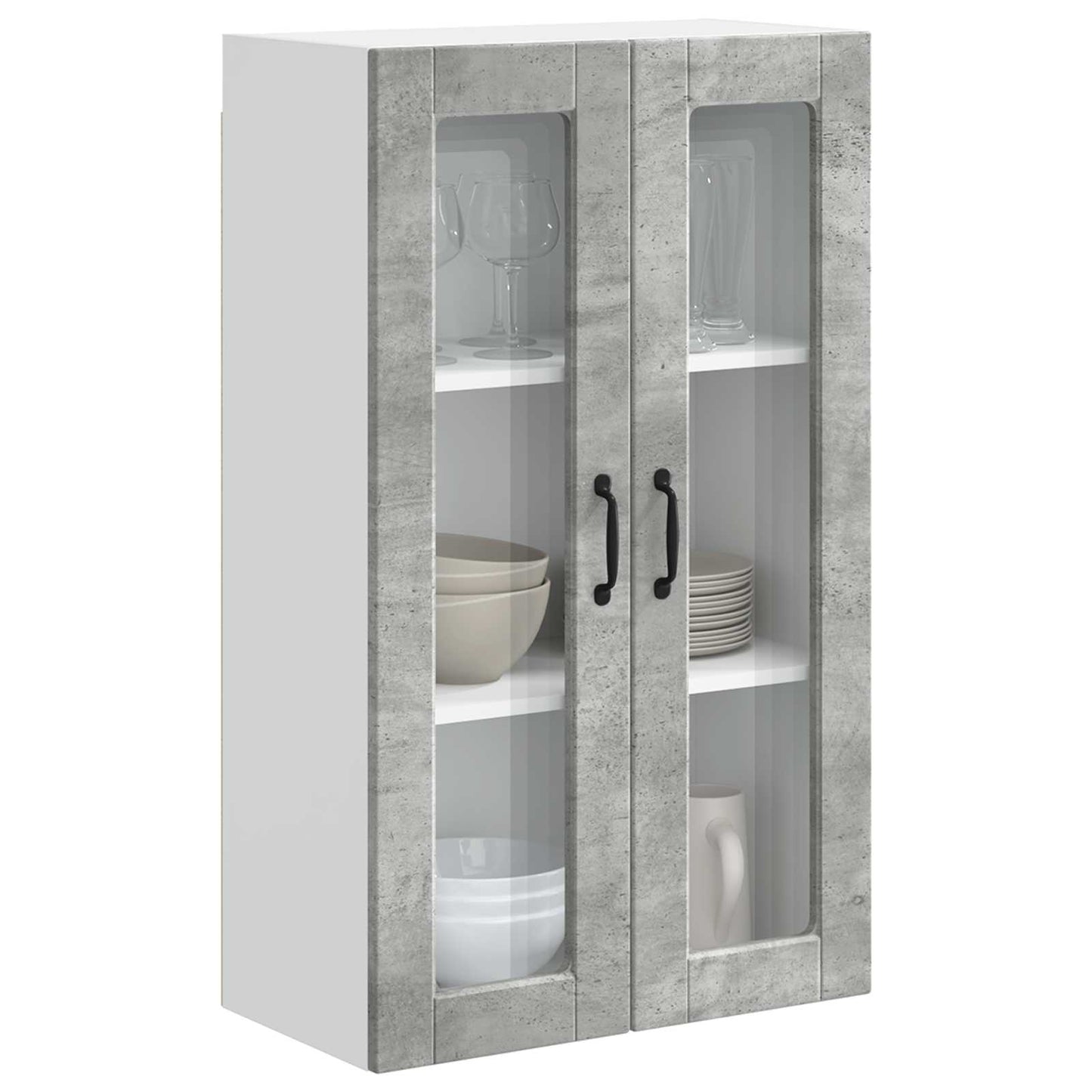 Pannello lavastoviglie Grigio cemento 60 x 31 x 100 cm | homemem39