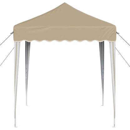 Tenda per feste a pop-up 195 x 195 x 245 cm Crema