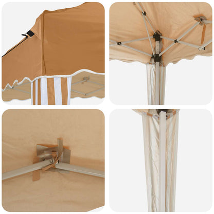 Tenda per feste a pop-up Beige 195 x 195 x 245 cm | homemem39