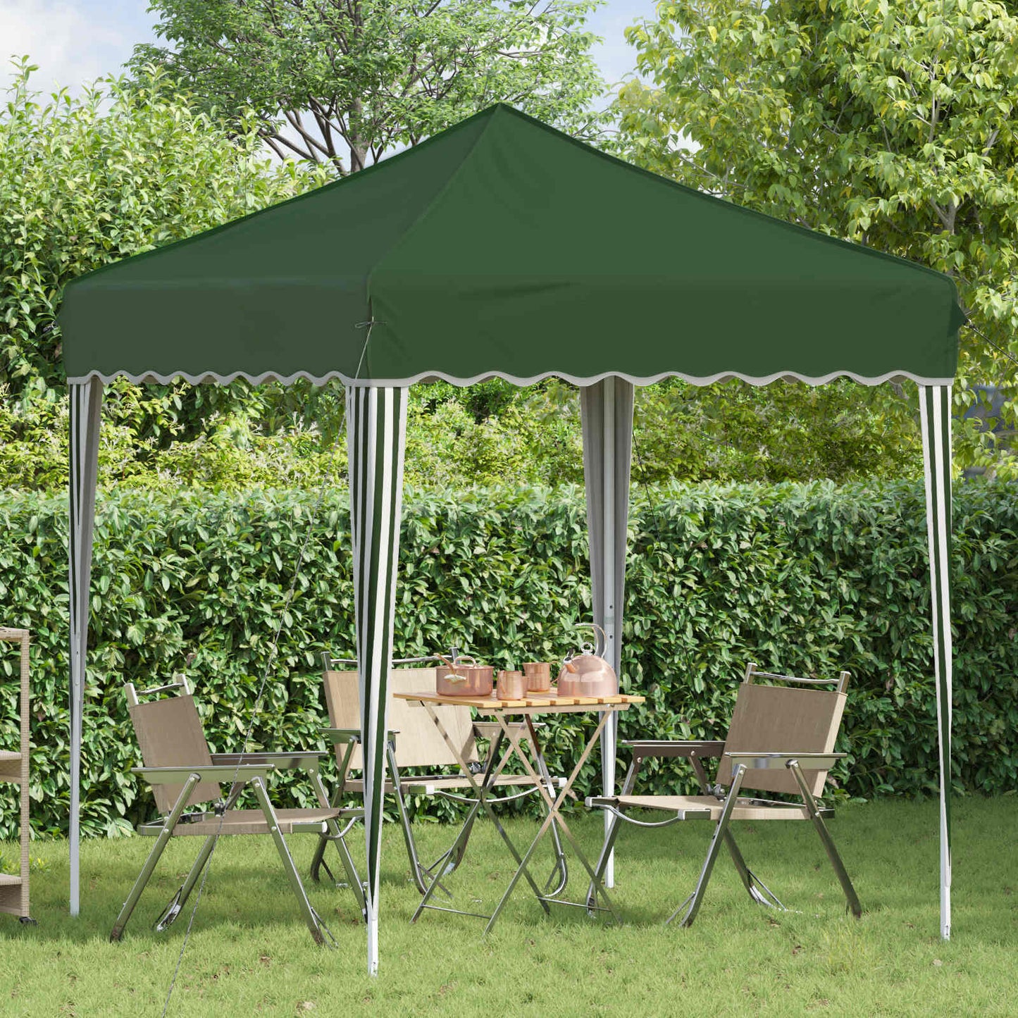 Tenda per feste a pop-up Verde 195 x 195 x 245 cm | homemem39