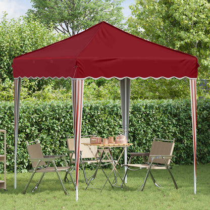 Tenda per feste a pop-up 195 x 195 x 245 cm Borgogna