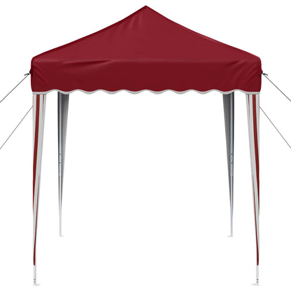 Tenda per feste a pop-up 195 x 195 x 245 cm Borgogna