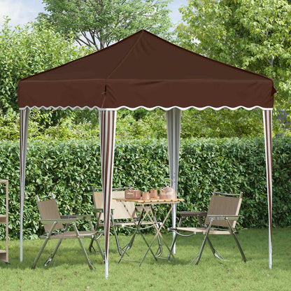 Tenda per feste a pop-up 195 x 195 x 245 cm Marrone | homemem39