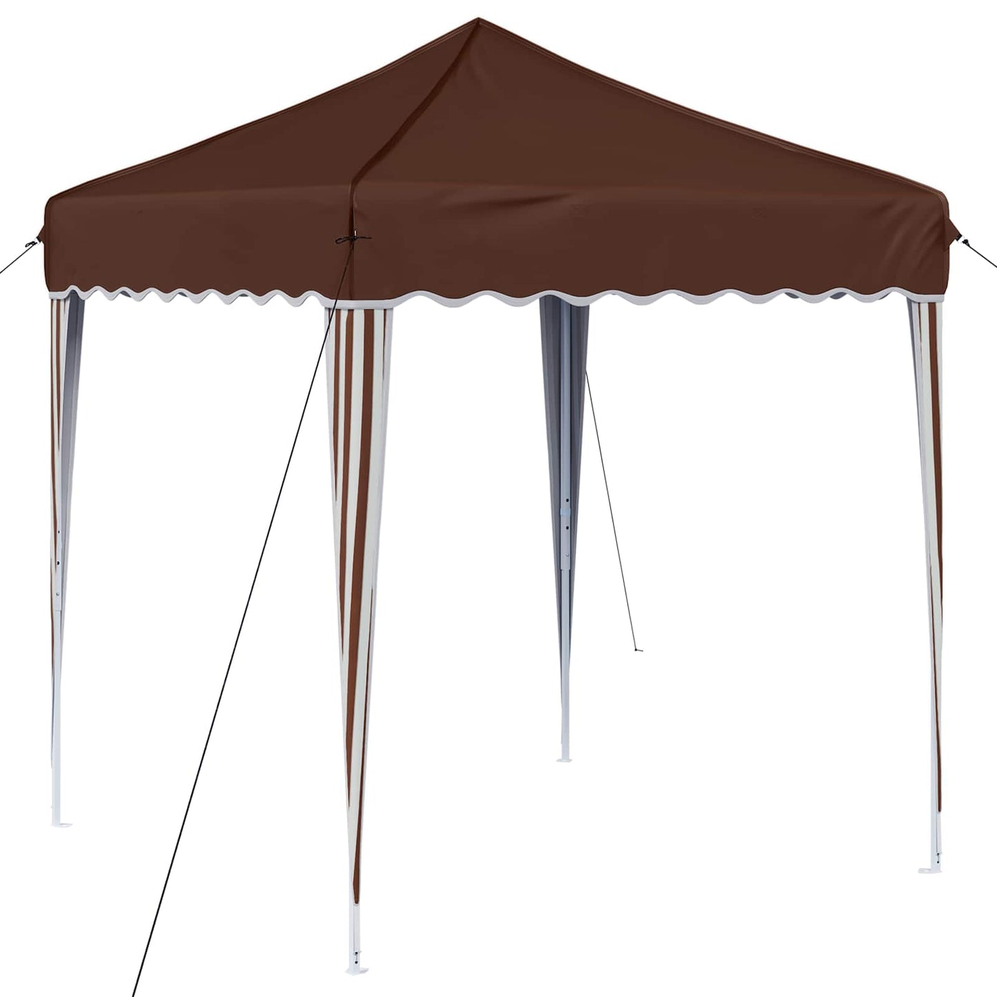 Tenda per feste a pop-up 195 x 195 x 245 cm Marrone | homemem39