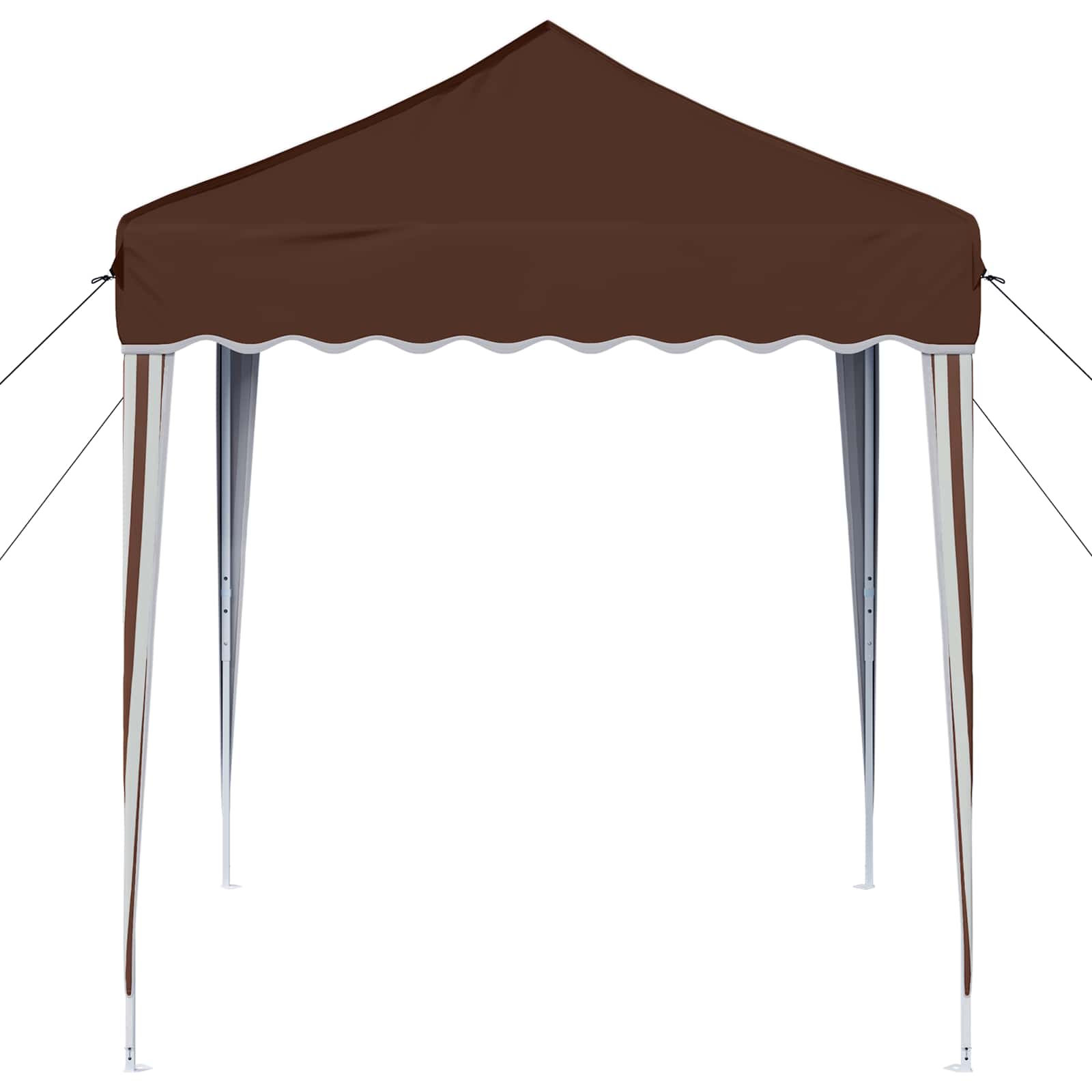 Tenda per feste a pop-up 195 x 195 x 245 cm Marrone | homemem39