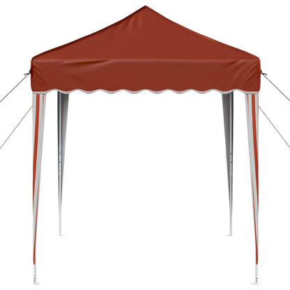 Tenda per feste a pop-up 195 x 195 x 245 cm Terracotta | homemem39