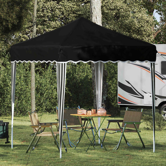 Tenda per feste a pop-up 195 x 195 x 245 cm Nero Tessuto Oxford | homemem39