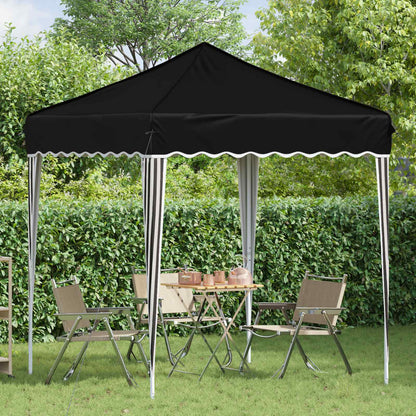Tenda per feste a pop-up 195 x 195 x 245 cm Nero Tessuto Oxford | homemem39