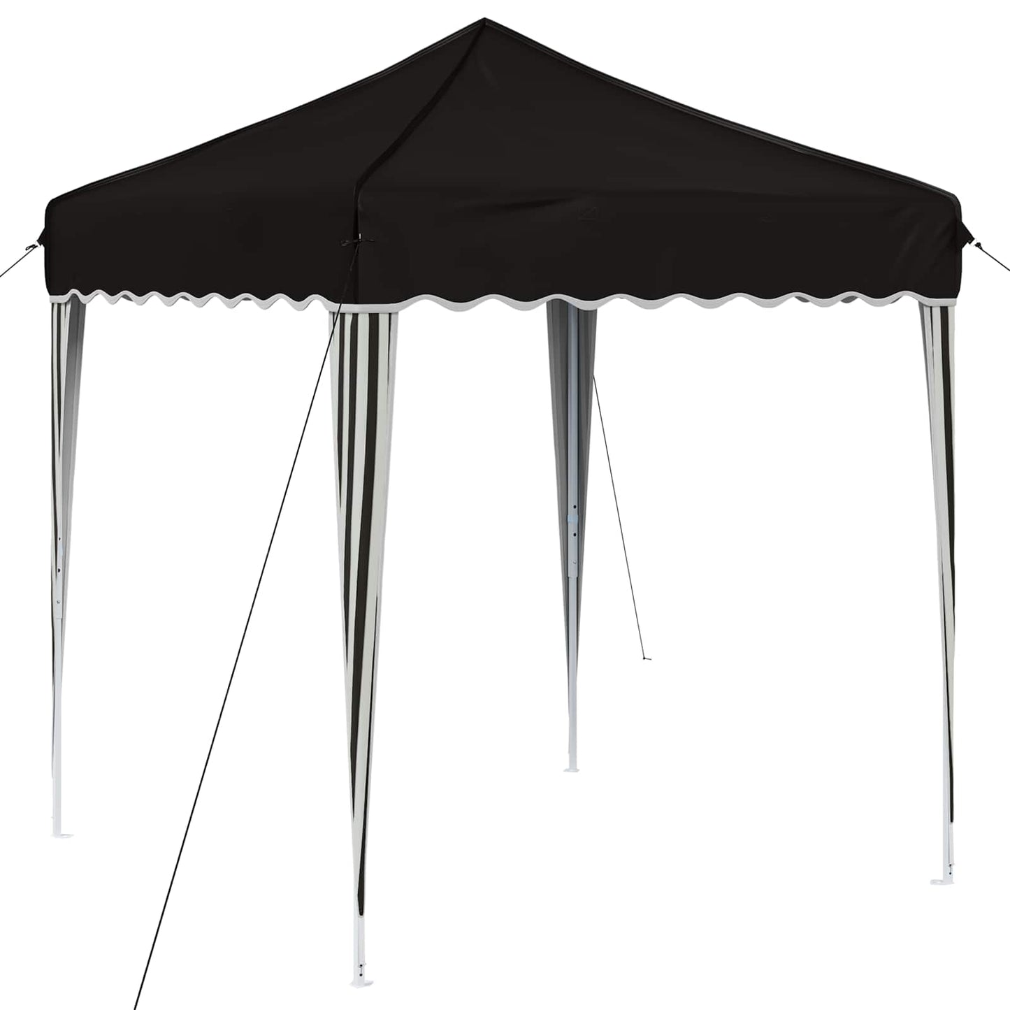 Tenda per feste a pop-up 195 x 195 x 245 cm Nero Tessuto Oxford | homemem39
