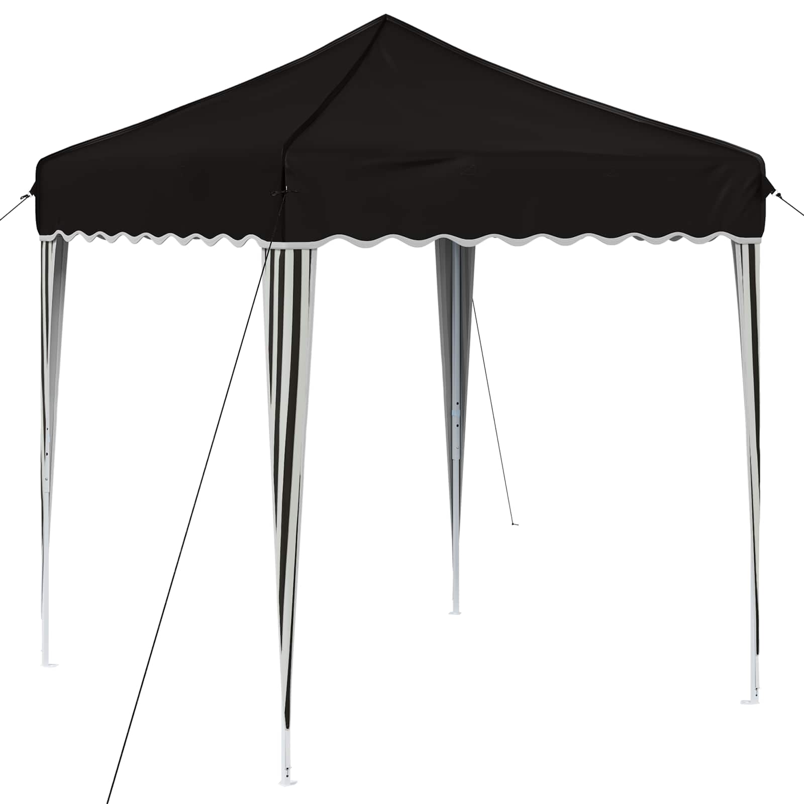 Tenda per feste a pop-up 195 x 195 x 245 cm Nero Tessuto Oxford | homemem39