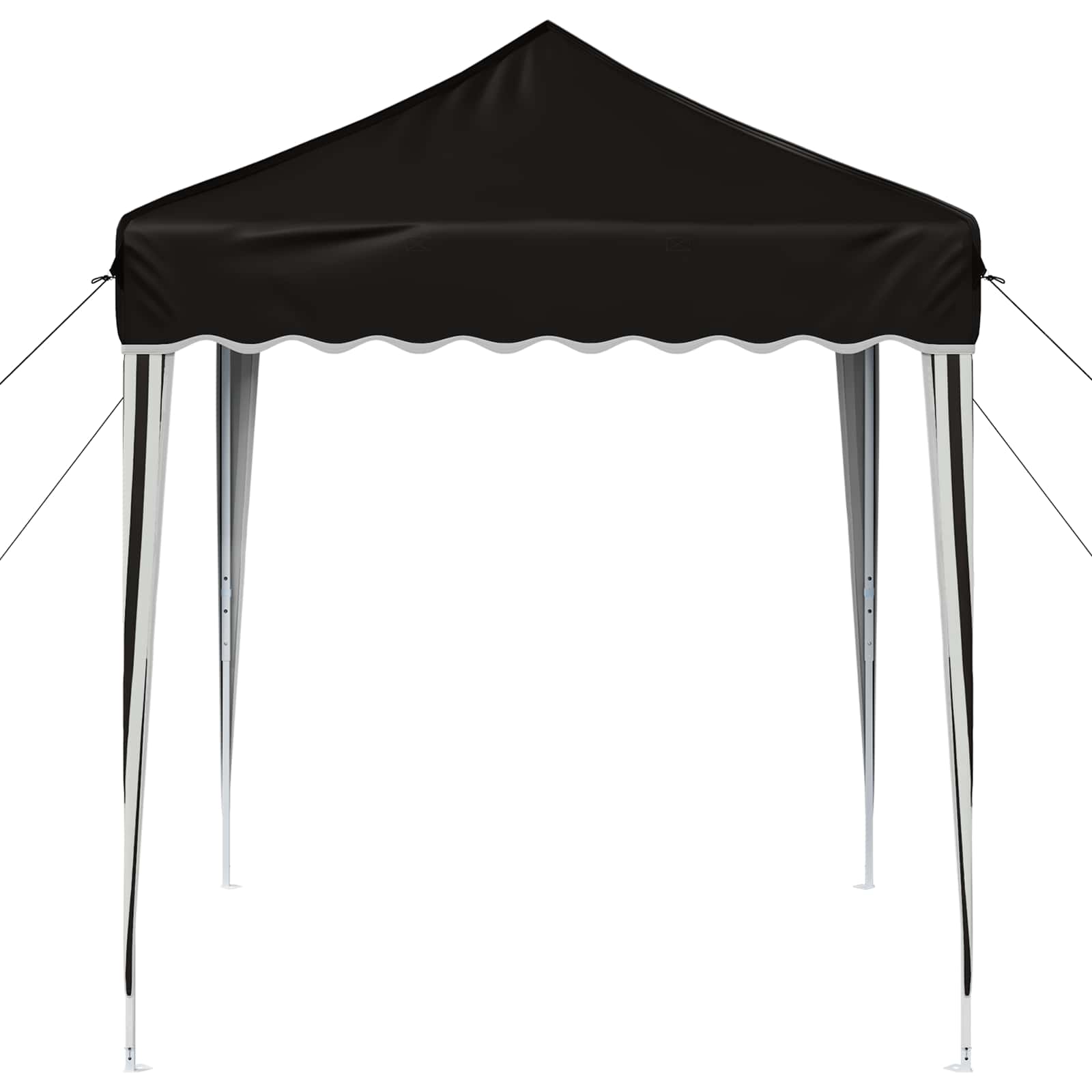 Tenda per feste a pop-up 195 x 195 x 245 cm Nero Tessuto Oxford | homemem39