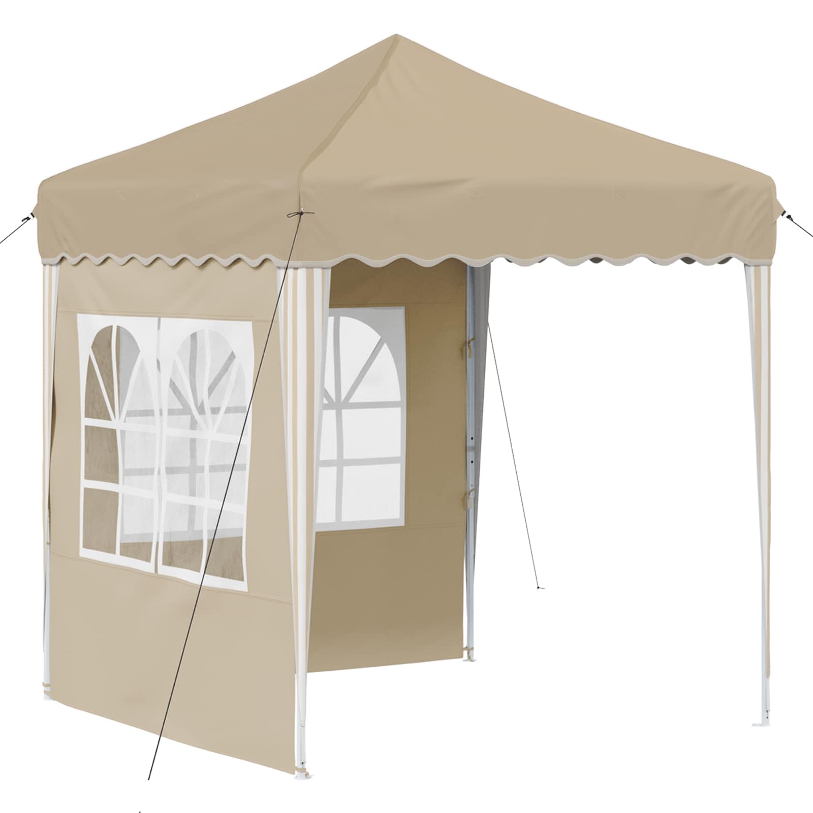 Tenda per feste a pop-up 195 x 195 x 245 cm Crema | homemem39