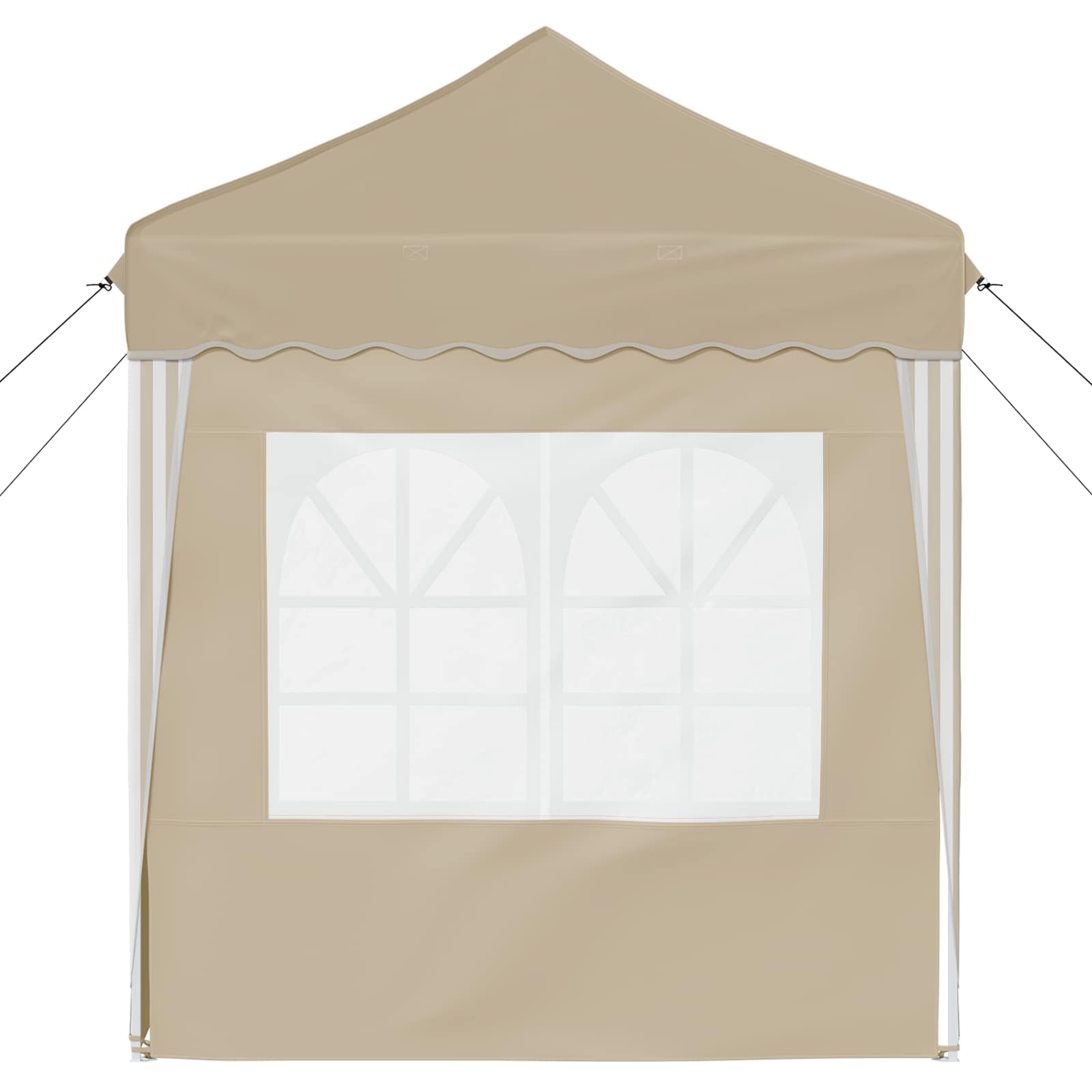 Tenda per feste a pop-up 195 x 195 x 245 cm Crema | homemem39