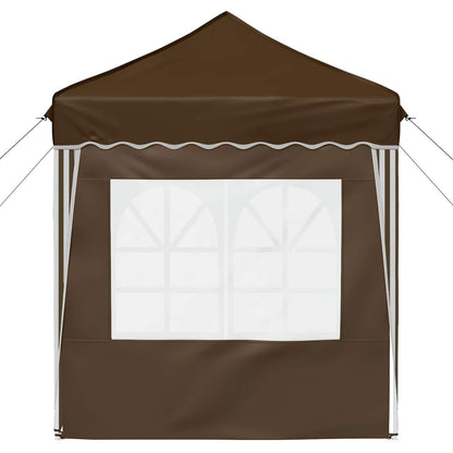 Tenda per feste a pop-up 195 x 195 x 245 cm Tortora | homemem39