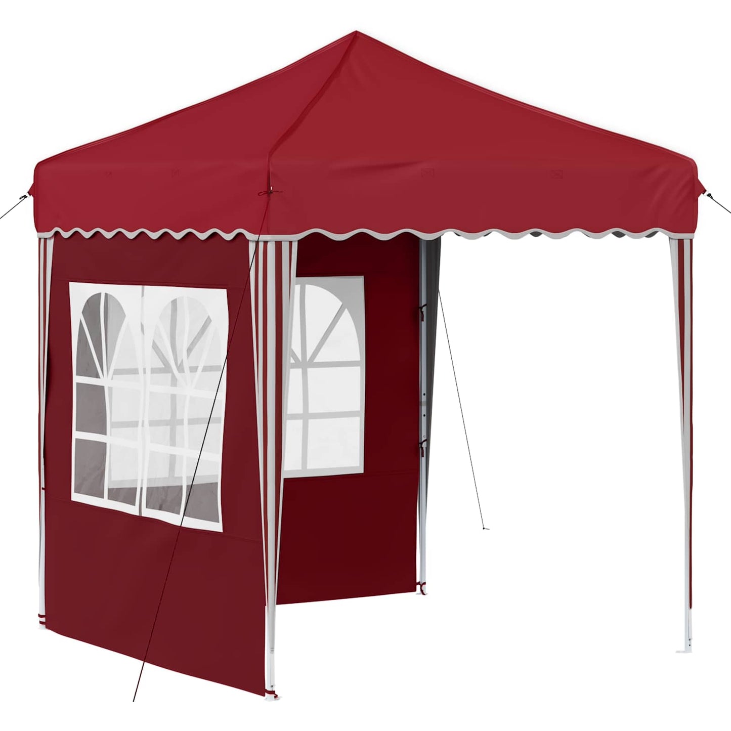 Tenda per feste a pop-up 195 x 195 x 245 cm Borgogna | homemem39