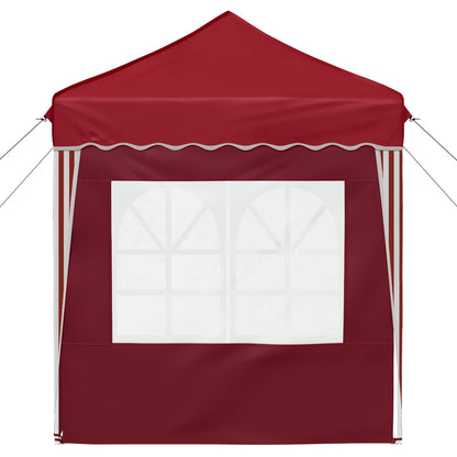 Tenda per feste a pop-up 195 x 195 x 245 cm Borgogna | homemem39