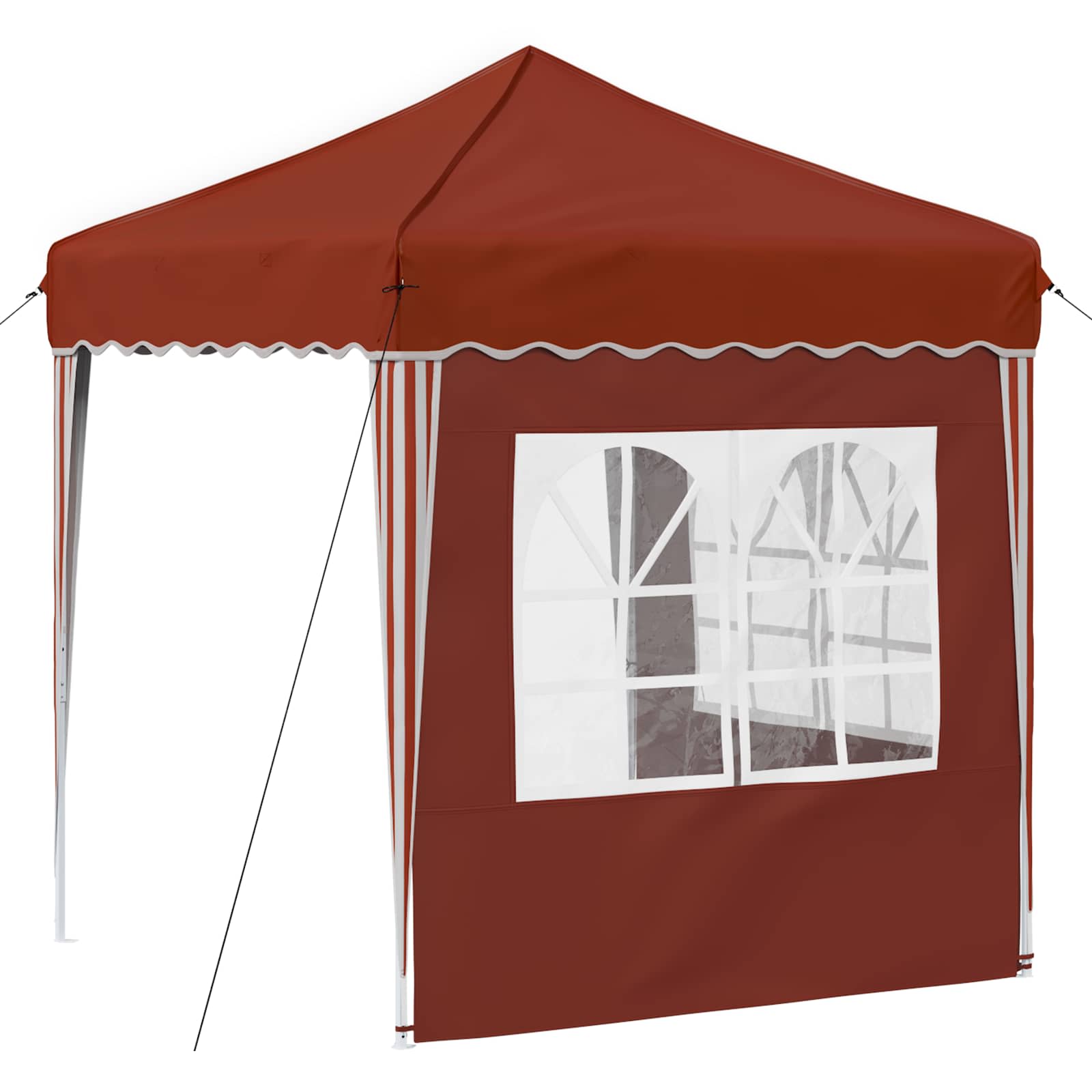Tenda per feste a pop-up 195 x 195 x 245 cm Terracotta | homemem39