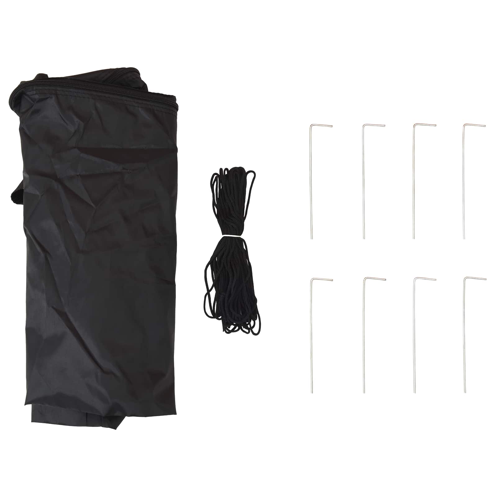 Tenda per feste a pop-up 195 x 195 x 245 cm Nero Tessuto Oxford - homemem39