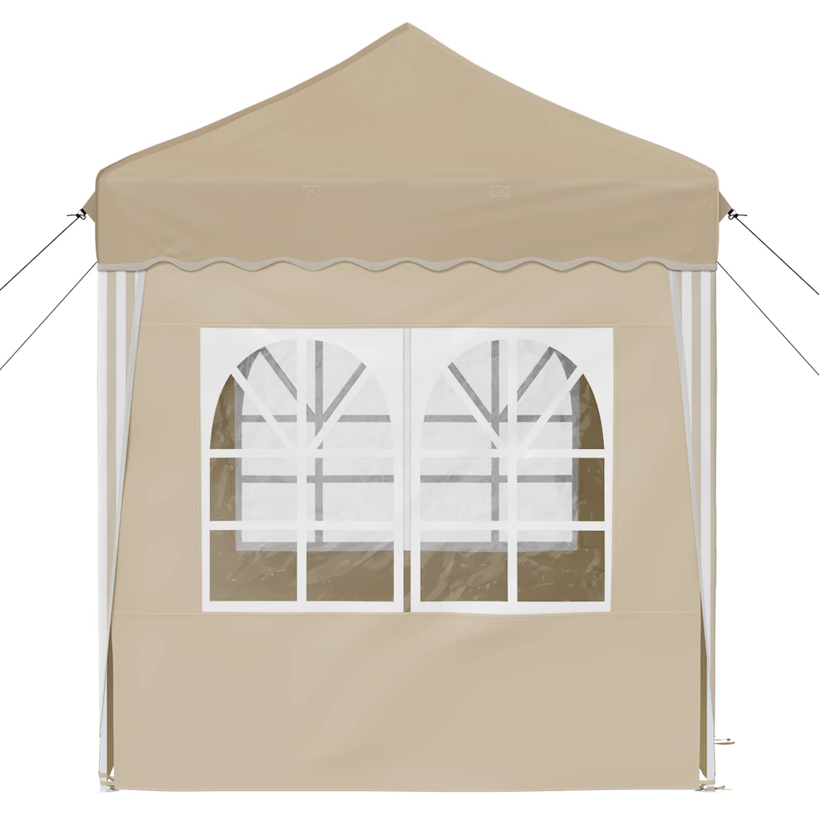 Tenda per feste a pop-up 195 x 195 x 245 cm Crema | homemem39