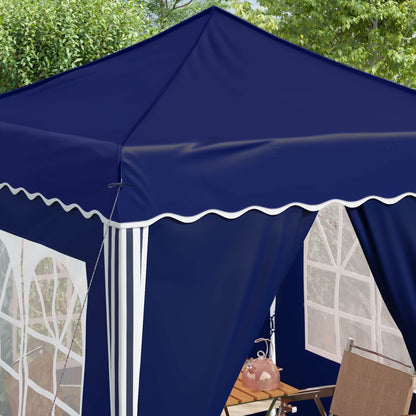 Tenda per feste a pop-up 195 x 195 x 245 cm Blu Tessuto Oxford | homemem39