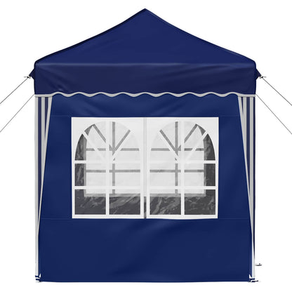 Tenda per feste a pop-up 195 x 195 x 245 cm Blu Tessuto Oxford | homemem39